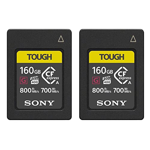 Sony CFexpress Type A 160GB Memory Card (2-Pack) Bundle (2 Items)