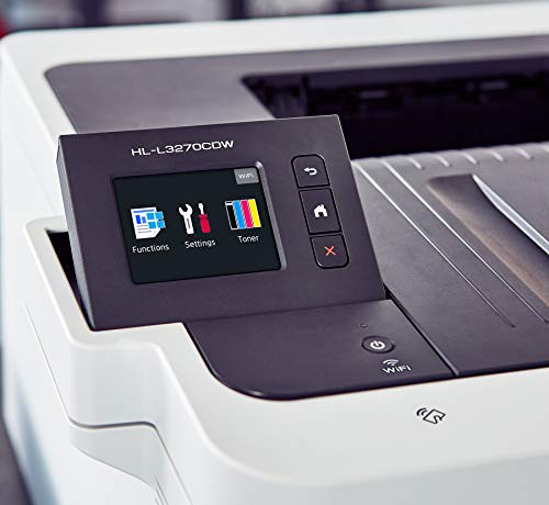 Brother HL-L3270CDW Compact Wireless Digital Color Printer with NFC, Mobile Device and Duplex Printing - Ideal for Home and Small Office Use, Amazon Dash Replenishment Ready