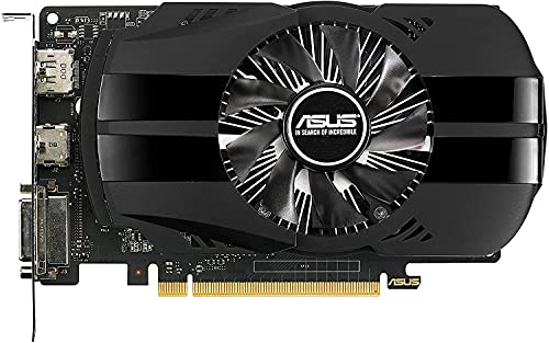 ASUS GeForce GTX 1050 Ti 4GB Phoenix Fan Edition DVI-D HDMI DP 1.4 Gaming Graphics Card (PH-GTX1050TI-4G) Graphic Cards