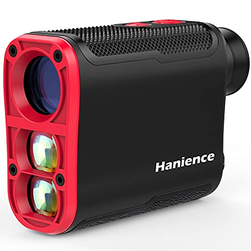 Golf Rangefinder, 1200 Yards High Precision Professional Laser Range Finder Golfing with Pinsensor, Speed, Slope Compensation, 6X Magnification