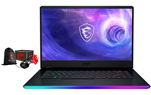 MSI Raider GE66 12UGS Gaming Laptop (Intel i7-12700H 14-Core, 64GB DDR5 4800MHz RAM, 2x8TB PCIe SSD RAID 0 (16TB), GeForce RTX 3070 Ti, 15.6" 240Hz 2K Quad HD (2560x1440), Win 11 Pro) with Loot Box