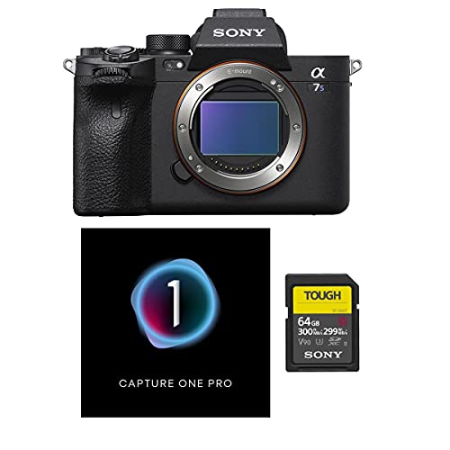 Sony Alpha a7S III Mirrorless Digital Camera (Body Only), Bundle with Capture One Pro 21 Photo Editing Software Tough 64GB UHS-II V90 SD Memory Card