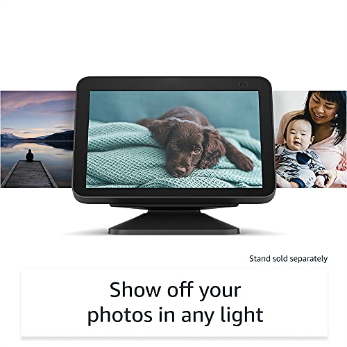 Echo Show 8 (2nd Gen, 2021 release) | HD smart display with Alexa and 13 MP camera | Charcoal