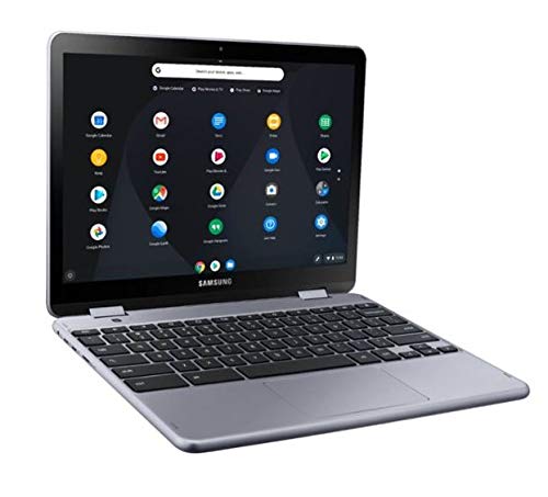 Samsung Chromebook Plus V2, 2-in-1, 4GB RAM, 32GB eMMC, 13MP Camera, Chrome OS, 12.2", 16:10 Aspect Ratio, Stealth Silver (XE521QAB-K01US)