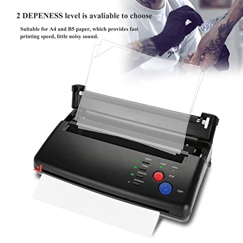 Tatto Transfer Stencil Machine Copier Printer Thermal Stencil Paper Printer for Temporary and Permanent Tattos