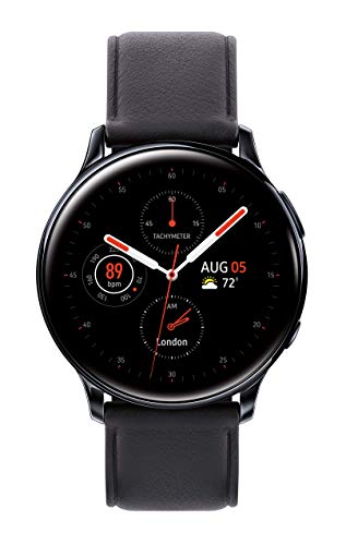 SAMSUNG Galaxy Watch Active 2 (40mm, GPS, Bluetooth, Unlocked LTE) Smart Watch with Advanced Health monitoring, Fitness Tracking , and Long lasting Battery, Aqua Black - (US Version)