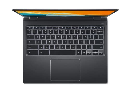 Acer Chromebook Spin 513 Convertible Laptop | 13.5" 2256x1504 Gorilla Glass Touch | MediaTek Kompanio 1380 Octa-Core CPU | 8GB LPDDR4X | 128GB eMMC | WiFi 6 | Backlit KB | Chrome OS | CP513-2H-K62Y