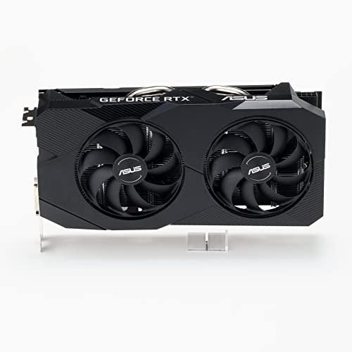 ASUS GeForce RTX 2060 Overclocked 6G GDDR6 Dual-Fan EVO Edition VR Ready HDMI DisplayPort DVI Graphics Card (DUAL-RTX2060-O6G-EVO)