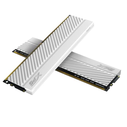 XPG GAMMIX D45 DDR4 3200MHz 16GB (2x8GB) 288-Pin SDRAM PC4-25600 Memory Kit White (AX4U32008G16A-DCWHD45)