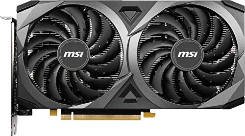 MSI Gaming GeForce RTX 3050 8GB GDRR6 128-Bit HDMI/DP PCIe 4 Torx Twin Fans Ampere OC Graphics Card (RTX 3050 Ventus 2X 8G OC)