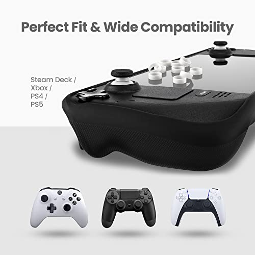 Park Sung Joystick Protectors, Invisible Protection During Gaming, Silicone, Compatible with Steam Deck/Xbox/PS4/PS5 Game Joystick(10 Pcs)