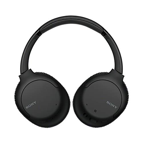 Sony Noise Cancelling Headphones WHCH710N: Wireless Bluetooth Over the Ear Headset with Mic for Phone-Call, Black