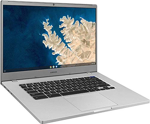 Flagship Samsung 4+ Chromebook 15 Laptop Computer 15.6" FHD 1080P WLED Display Intel Celeron Processor N4000 4GB RAM 128GB eMMC 256GB SD Card Chrome OS (Renewed)