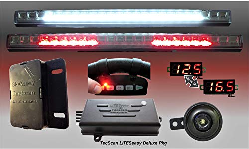 TecScan LiTESeasy Deluxe Golf Cart Remote Control Lights & All Signals Kit