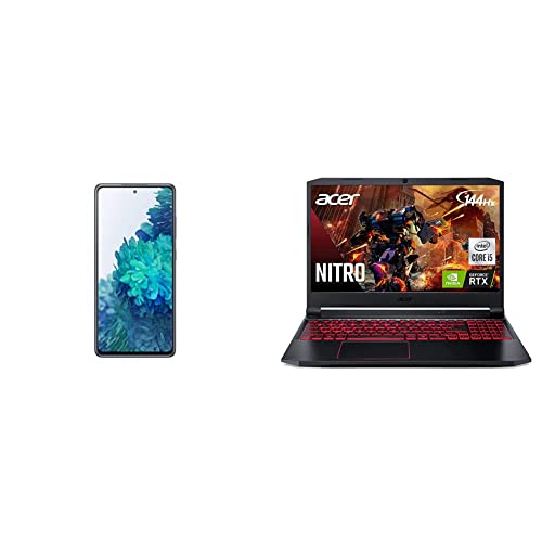 SAMSUNG Galaxy S20 FE 5G Factory Unlocked Android Cell Phone 128GB, Cloud Navy & Acer Nitro 5 AN515-55-53E5 Gaming Laptop | Intel Core i5-10300H | NVIDIA GeForce RTX 3050 Laptop GPU