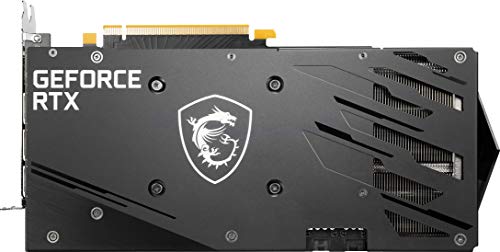 MSI Gaming GeForce RTX 3060 12GB 15 Gbps GDRR6 192-Bit HDMI/DP PCIe 4 Twin-Frozr Torx Fan Ampere RGB OC Graphics Card (RTX 3060 Gaming X 12G)