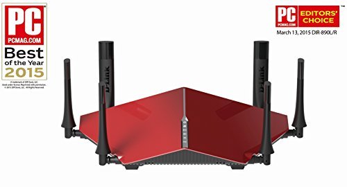 D-Link AC3200 Ultra Tri-Band Wi-Fi Router With 6 High Performance Beamforming Antennas (DIR-890L/R) (Discontinued by Manufacturer)