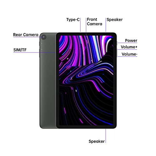 Android 11 Tablet, ALLDOCUBE KPad Tablet PC, 10.4 inch Tablets with 64GB Storage and 5MP Dual Camera, Support Face Recognition, 2000x1200 IPS, Bluetooth 5.0, GPS, 6000mAh, Type C