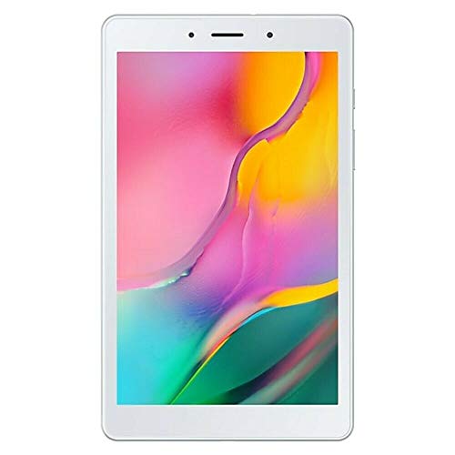 Samsung Galaxy Tab A 8.0" (2019, WiFi + 4G LTE) 32GB, 5100mAh Battery, 4G LTE Tablet GSM Unlocked SM-T295, International Model (32GB + 64GB SD Bundle, Silver)