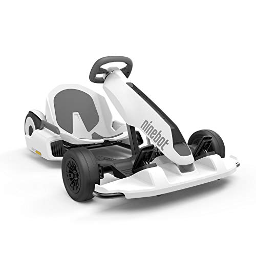 Segway Ninebot S (White) and GoKart Drift Kit Bundle