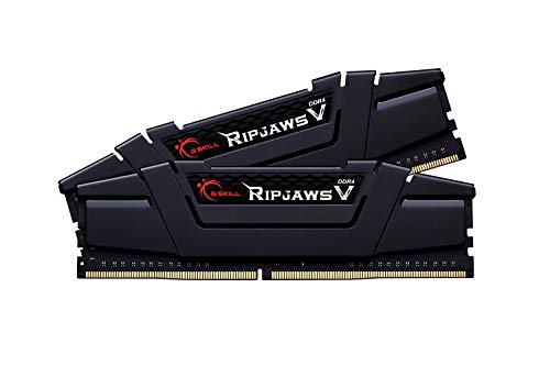 G.Skill Ripjaws V Series 32GB (2 x 16GB) 288-Pin SDRAM (PC4-28800) DDR4 3600 CL16-19-19-39 1.35V Dual Channel Desktop Memory Model F4-3600C16D-32GVKC