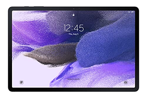 SAMSUNG Galaxy Tab S7 FE 12.4” 64GB WiFi Android Tablet w/ S Pen Included, Large Screen, Multi Device Connectivity, Long Lasting Battery, 2021, ‎SM-T733NZKAXAR, Mystic Black