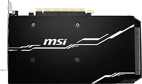 MSI Gaming GeForce RTX 2060 6GB GDRR6 192-bit HDMI/DP 1710 MHz Boost Clock Ray Tracing Turing Architecture VR Ready Graphics Card (RTX 2060 Ventus GP OC)