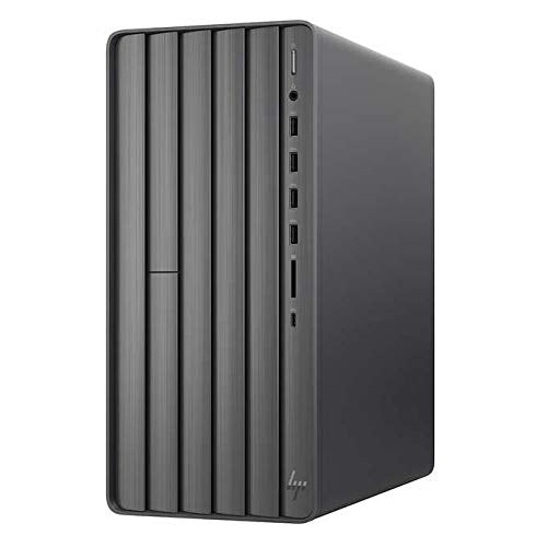 HP Envy Gaming Tower Desktop Computer I 11th Gen Intel 8-Core i7-11700F Processor I 64GB DDR4 2TB SSD + 2TB HDD I Nvidia GeForce GTX 1660 Super 6GB Graphic I USB-C VGA Win11 Black + HDMI Cable