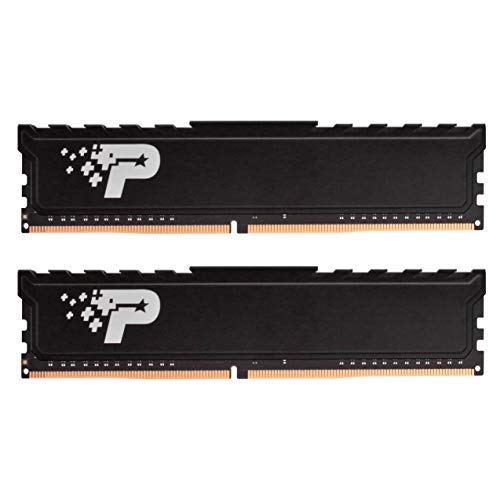 Patriot Signature Premium DDR4 32GB (2x16GB) 2666MHz (PC4-21300) UDIMM kit with Heatshield PSP432G2666KH1