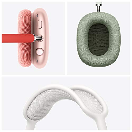 Apple AirPods Max Wireless Over-Ear Headphones. Active Noise Cancelling, Transparency Mode, Spatial Audio, Digital Crown for Volume Control. Bluetooth Headphones for iPhone - Green - AOP3 EVERY THING TECH 