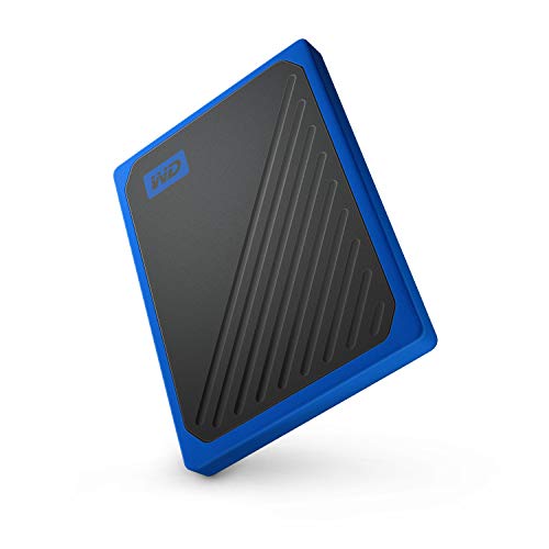 WD 2TB My Passport Go SSD Cobalt Portable External Storage, USB 3.0 - WDBMCG0020BBT-WESN