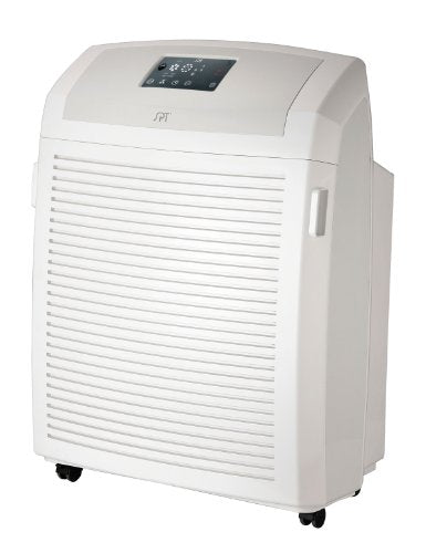 SPT AC-2102A Heavy Duty Air Cleaner with HEPA, Carbon, VOC & TiO2, White