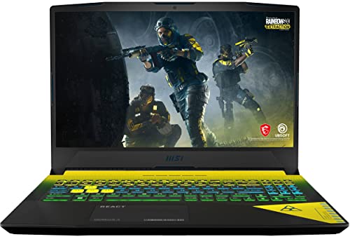 MSI Crosshair 15 Rainbow Six Gaming & Entertainment Laptop (Intel i7-12700H 14-Core, 64GB RAM, 2x8TB PCIe SSD RAID 0 (16TB), RTX 3070, 15.6" 165Hz Win 11 Pro) with D6000 Dock