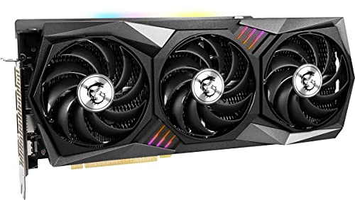 MSI Gaming GeForce RTX 3080 Ti 12GB GDRR6X 320-Bit HDMI/DP Nvlink Torx Fan 3 Ampere Architecture OC Graphics Card (RTX 3080 Ti Gaming X Trio 12G)