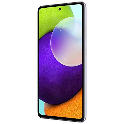 Samsung A52 SM-A525M/DS (128GB + 4GB RAM), 4G LTE, International Version (No US Warranty), Awesome Violet - Unlocked (GSM Only | Not Compatible with Verizon/Sprint)