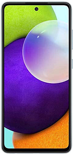 Samsung Galaxy A52 (SM-A525F/DS) Dual SIM,128 GB 4GB RAM, Factory Unlocked GSM, International Version - No Warranty - (Awesome Blue)