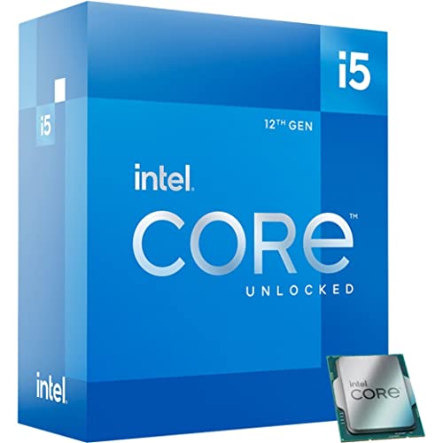Intel Core i5-12600K Desktop Processor 10 (6P+4E) Cores up to 4.9 GHz Unlocked  LGA1700 600 Series Chipset 125W & EVGA 220-GA-0750-X1 Super Nova 750 Ga, 80 Plus Gold 750W, Fully Modular