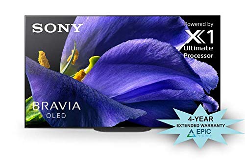 Sony XBR-55A9G 55" (3840 x 2160) Bravia 4K Ultra High Definition Smart OLED TV with an Additional 4 Year Coverage by Epic Protect (2019)