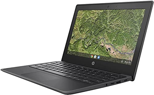 HP Chromebook Laptop Student Business (2022 Model), 11.6" HD Display, AMD A4-9120C (Up to 2.4GHz), 4GB RAM, 32GB eMMC, HD Webcam,WiFi 5, Bluetooth, Radeom R4 Graphics, Chrome OS +HubxcelAccessories