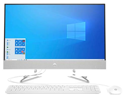 HP Pavilion 27 Touch Desktop 512GB SSD 5TB HD (AMD Ryzen CPU with Four Cores and Max Boost 3.70GHz, 16 GB RAM, 512 GB SSD + 5 TB HD, 27-inch FullHD IPS Touch, Win 10 Pro) PC Computer All-in-One