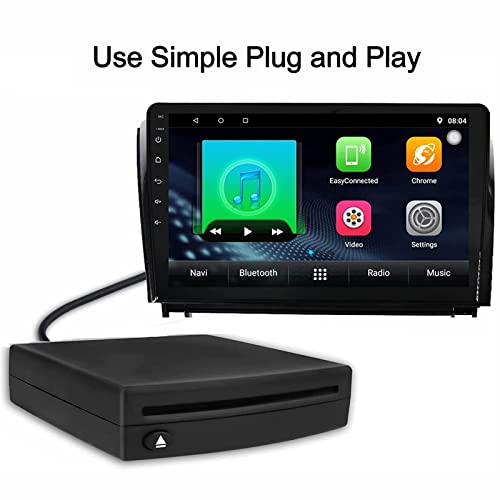 USB External Vehicle CD Player USB Connection Portable CD Players for car Android Navigation USB Port Plug and Play