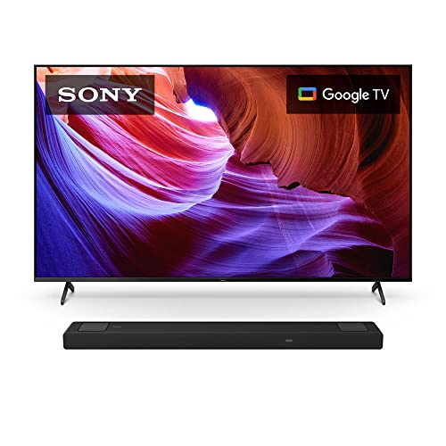 Sony 43 Inch 4K Ultra HD TV X85K Series: LED Smart Google TV with Dolby Vision HDR and Native 120HZ Refresh Rate KD43X85K- 2022 Model&Sony HT-A5000 5.1.2ch Dolby Atmos