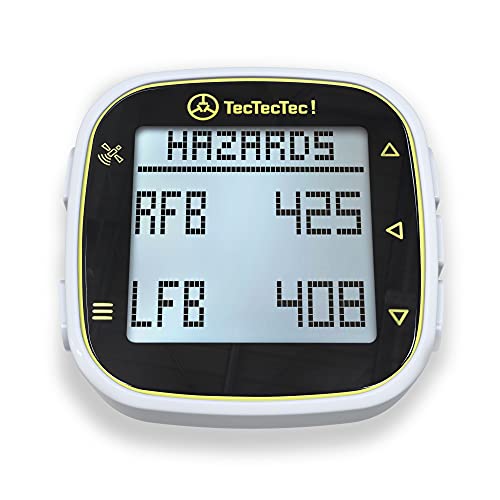 TecTecTec ULT-G Ultra-Light Golf GPS Handheld with Rechargeable Battery LCD Display, Preloaded with 38K Worldwide Courses, Lightweight, Simple, Easy-to-use Golf Watches for Men and Women