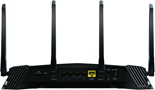 NETGEAR Nighthawk Pro Gaming XR500 WiFi Router with 4 Ethernet Ports and Wireless speeds up to 2.6 Gbps, AC2600, Optimized for Low ping (Renewed)