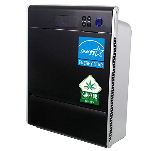 LIFE CELL 2550 5-Stage Ultimate HEPA & CARBON Air Purifier. Includes a Washable Antimicrobial Prefilter, a 2-stage H13, 99.97% TRUE HEPA filter, and a 2-stage real ACTIVATED CARBON (2 lbs) filter.