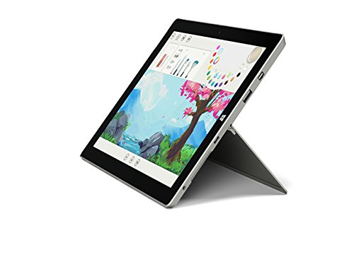 Microsoft Surface 3 Tablet, Intel Atom x7 x7-Z8700, 1.6 GHz, 4 GB, 64 GB SSD, Windows 10, Silver, 10.8"