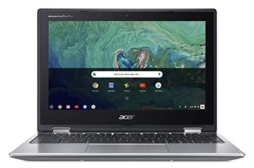 Acer Chromebook Spin 11 Convertible Laptop, Intel Celeron N3350, 11.6" HD Touch Display, 4GB DDR4, 32GB eMMC, 802.11ac WiFi, Wacom EMR Pen, CP311-1HN-C2DV