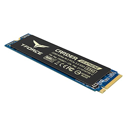 TEAMGROUP T-Force CARDEA Zero Z340 2TB with DRAM SLC Cache and Graphene Copper Foil 3D NAND TLC NVMe PCIe Gen3 x4 M.2 2280 Gaming Internal SSD Read/Write 3,500/2,900 MB/s TM8FP9002T0C311