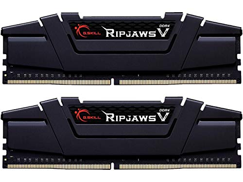 G.Skill Ripjaws V Series 32GB (2 x 16GB) 288-Pin SDRAM DDR4 3600 (PC4-28800) CL18-22-22-42 1.35V Dual Channel Desktop Memory Model F4-3600C18D-32GVK