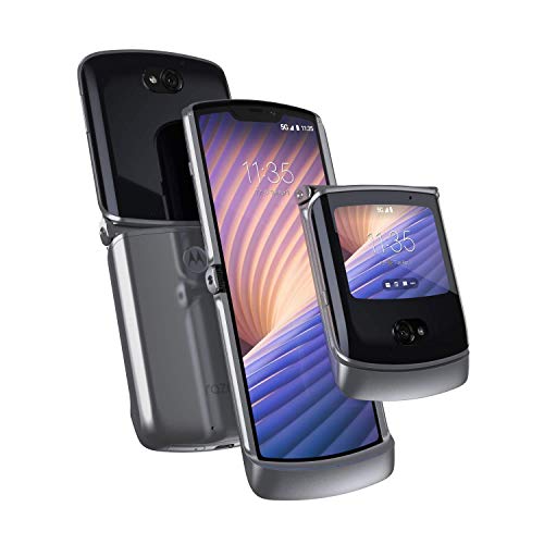 Motorola Razr 5G | Unlocked | Made for US by Motorola | 8/256GB | 48MP Camera | 2020 | Liquid Mercury